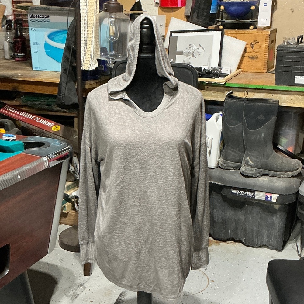 Daytrip Women's Taupe Hooded Sweatshirt